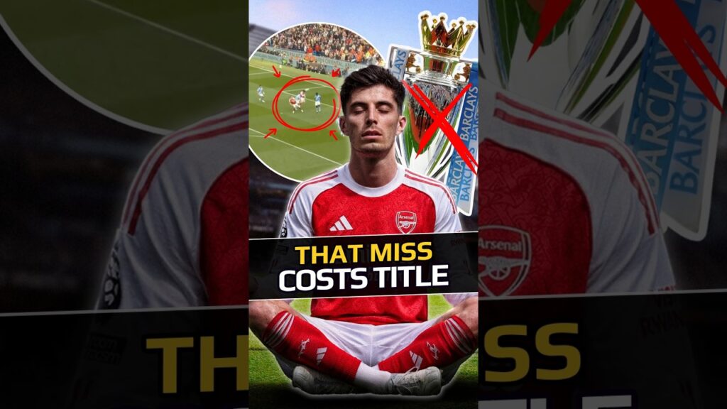 HAVERTZ Header That Could Decide The Title Race #premierleague