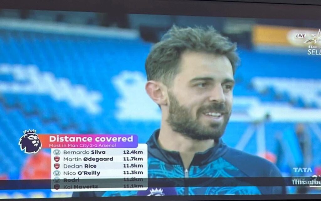 Half of the earth is covered by water, the rest is covered by Bernardo Silva