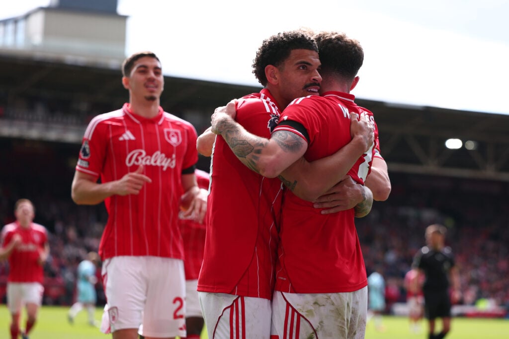 Nottingham Forest star Morgan Gibbs-White.