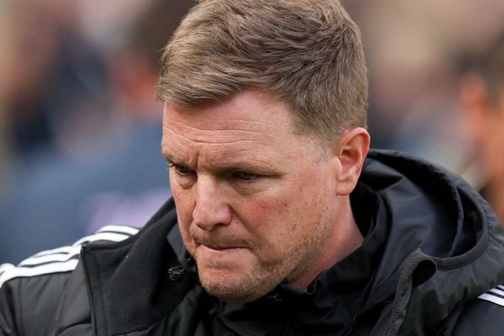 Newcastle United manager Eddie Howe