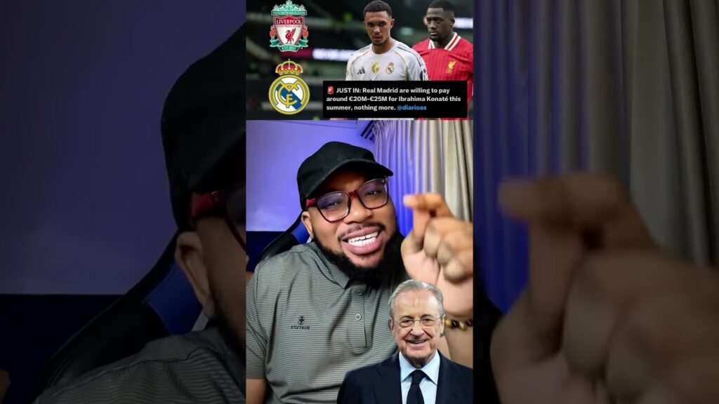 FLORENTINOPEREZ WANTS TO EMPTY LIVERPOOL DEFENSE #konate #trentalexanderarnold#liverpool #realmadrid