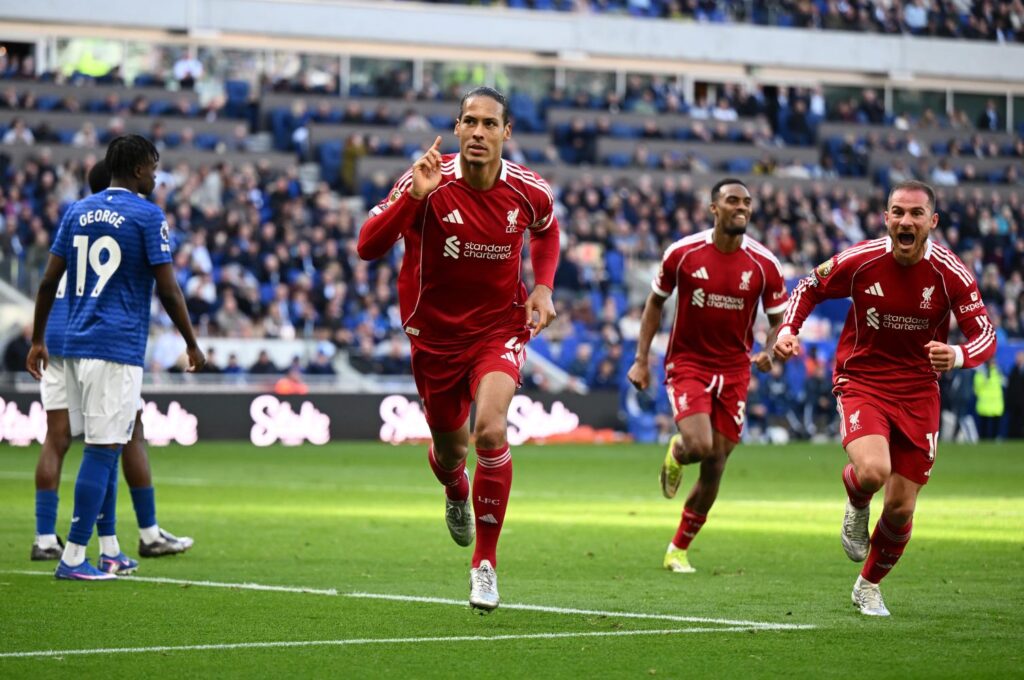 Everton are down... but not out