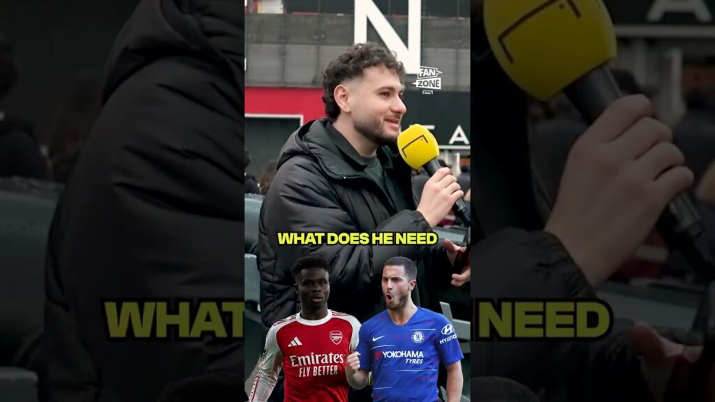 Would Arsenal fans take Saka over Eden Hazard? 👀