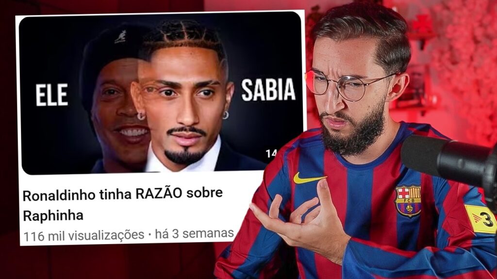 Ronaldinho tinha RAZÃO sobre Raphinha