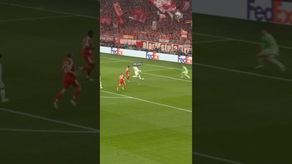 The pace and anticipation from Mbappé 💨