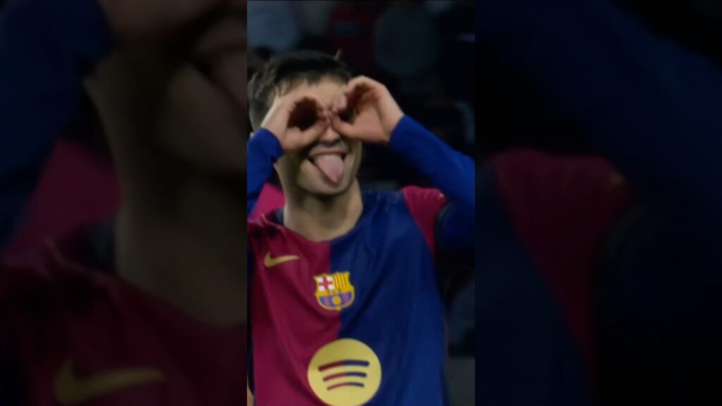 Pedri la termina así ⚡️🤓