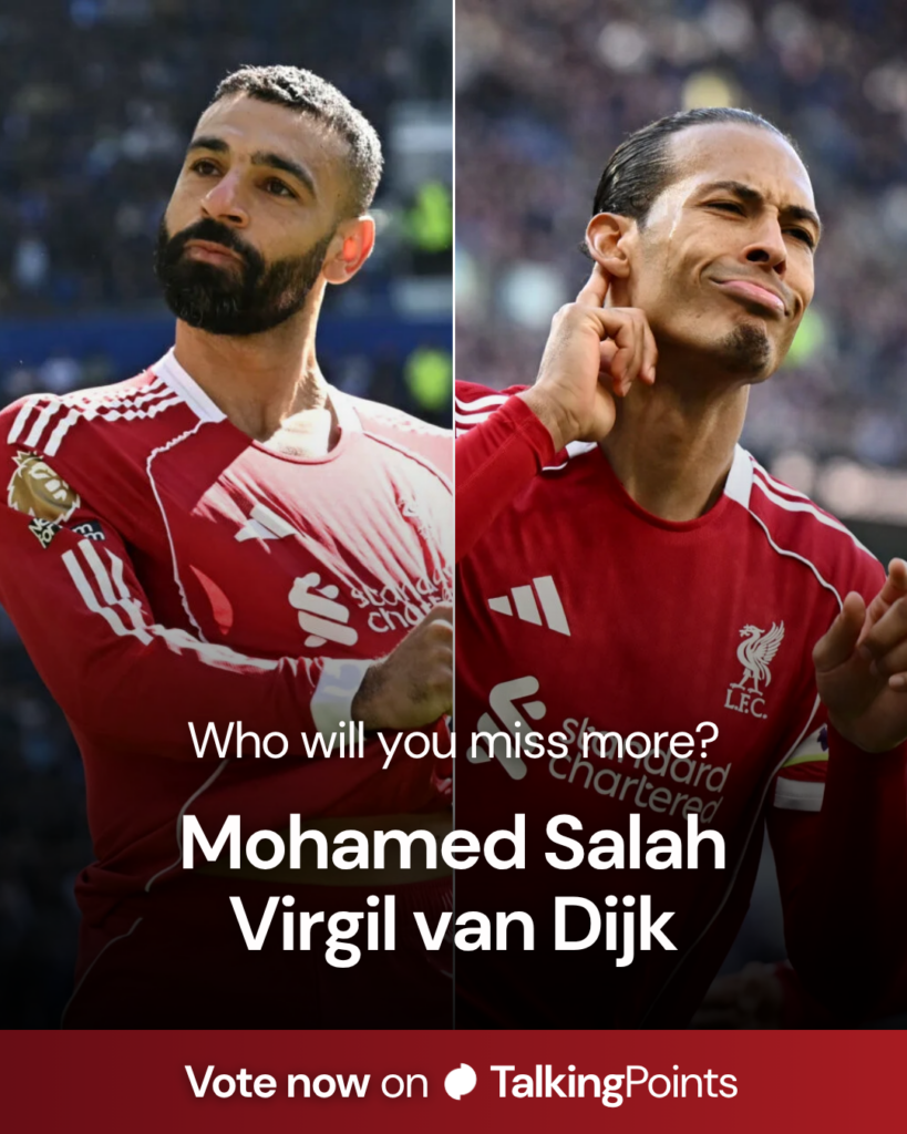 Virgil van Dijk vs Mohamed Salah