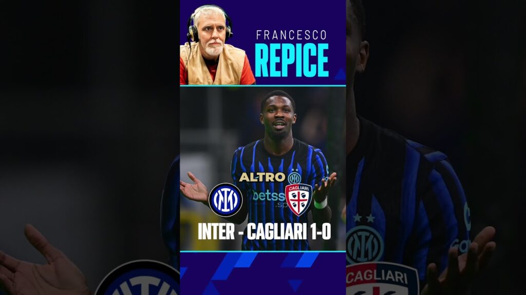 Inter-Cagliari 3-0: il gol di Marcus Thuram commentato da Francesco Repice in radiocronaca