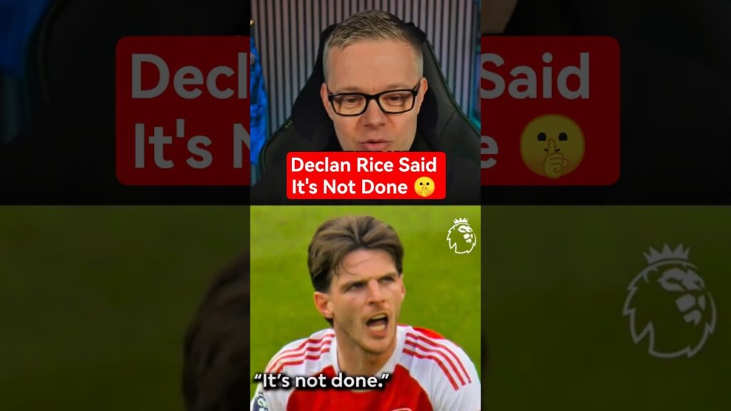 Mark Goldbridge Reacts to DECLAN Rice Saying The Title Race “it’s not done” 🧐