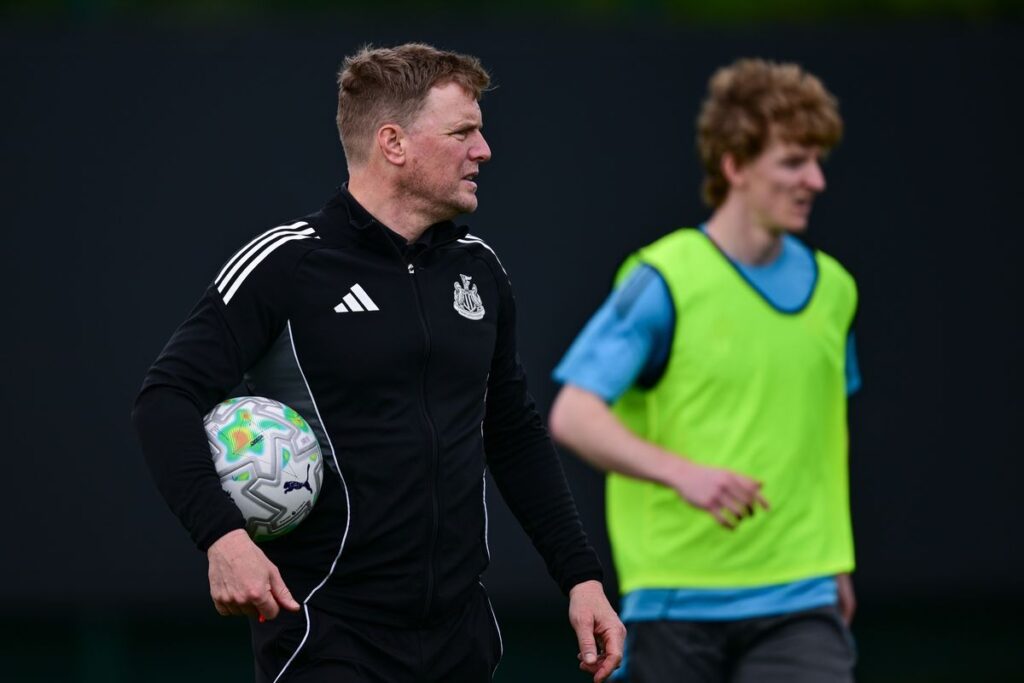 Newcastle United Head Coach Eddie Howe