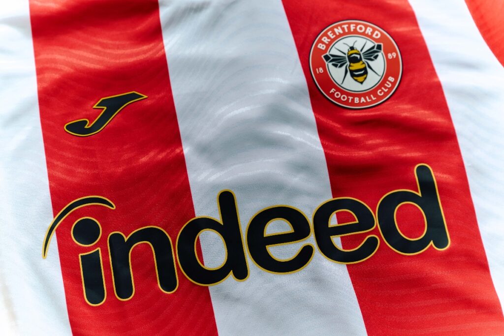 Brentford announce sponsorship deal with Indeed