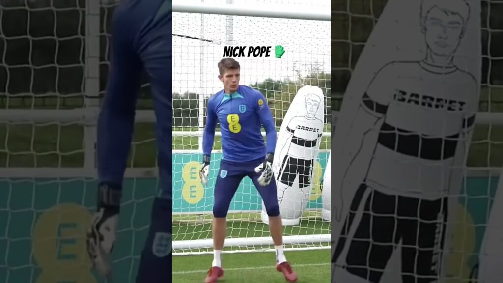 Thoughts on Nick Pope?! 🧤⚽️ #goalkeepertraining #goalkeeper #premierleague #soccer #shorts