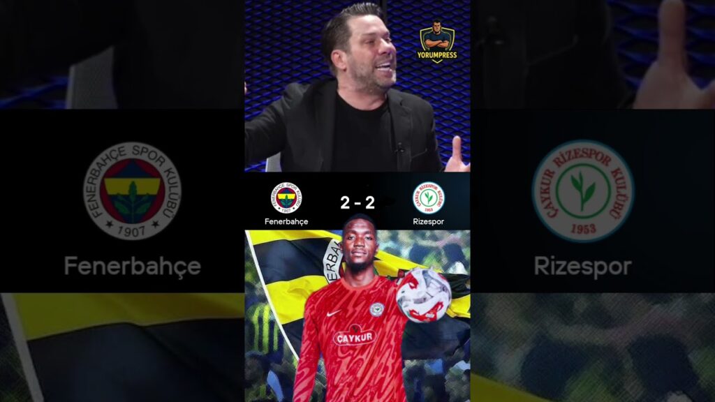 Fırat Aydınus Fofananın Kırmızı Kart Görmesi Lazımdı Fenerbahçe-Çaykurrizespor #fenerbahçe