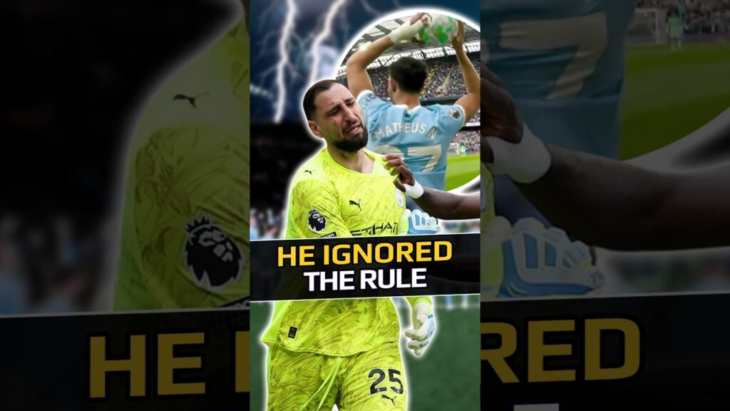 DONNARUMMA Mistake That Wasn’t Actually His Fault #football