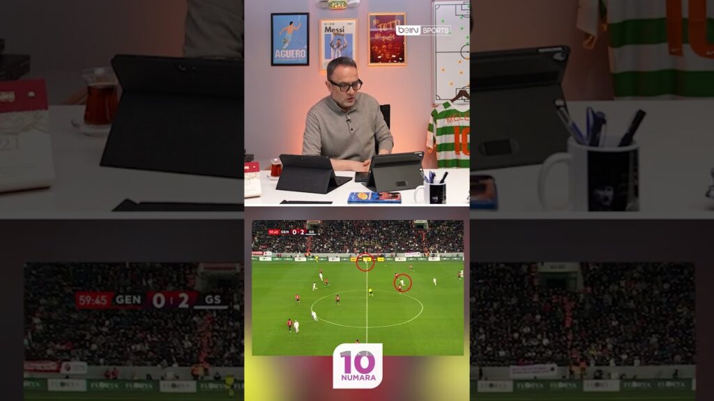 🦁 Leroy Sane & Yunus Akgün ortaklığı #shorts #galatasaray