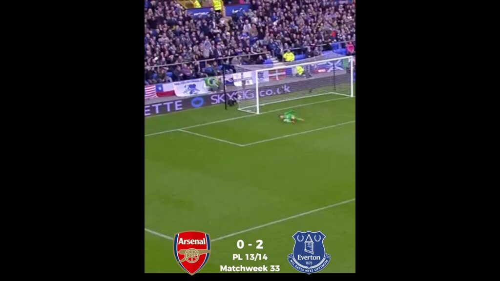 Everton vs Arsenal PL 13/14🔥