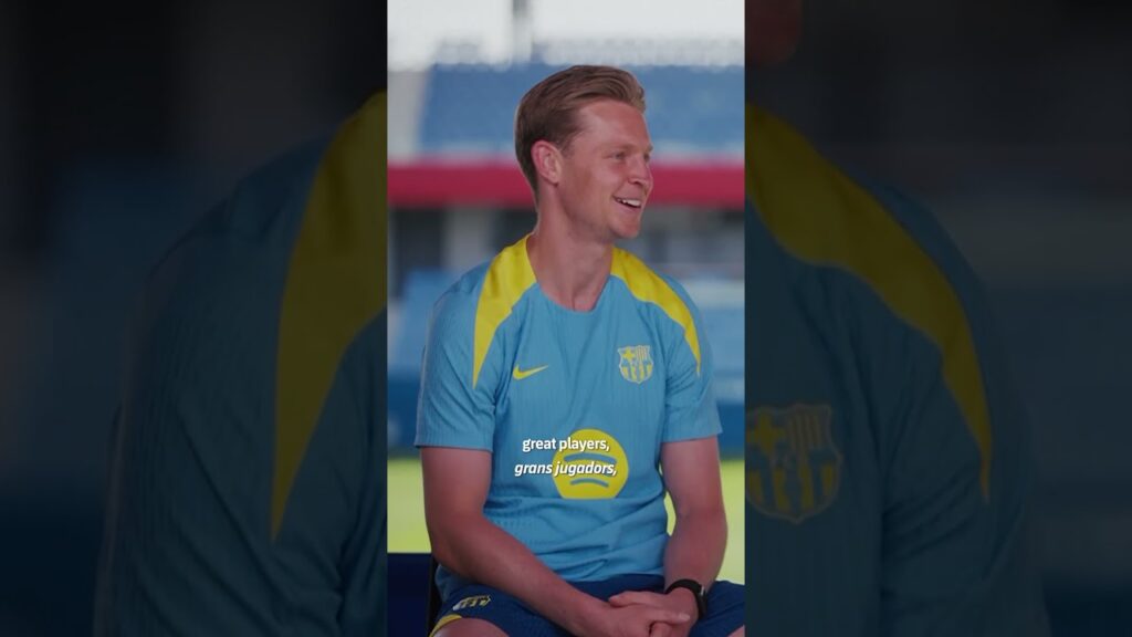 Frenkie de Jong, a Dutch legacy at Barça 🇳🇱💙❤️  #fcbarcelona #barcelonafootball #shorts