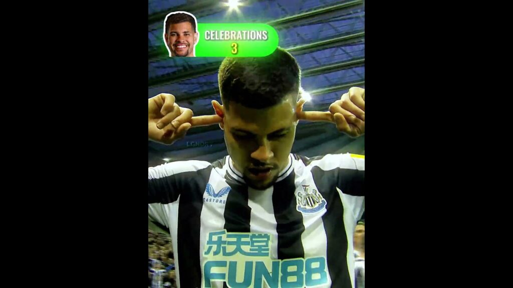 Bruno Guimarães 10 Celebrations 😂