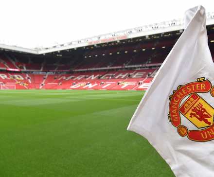 General view inside Old Trafford before the match