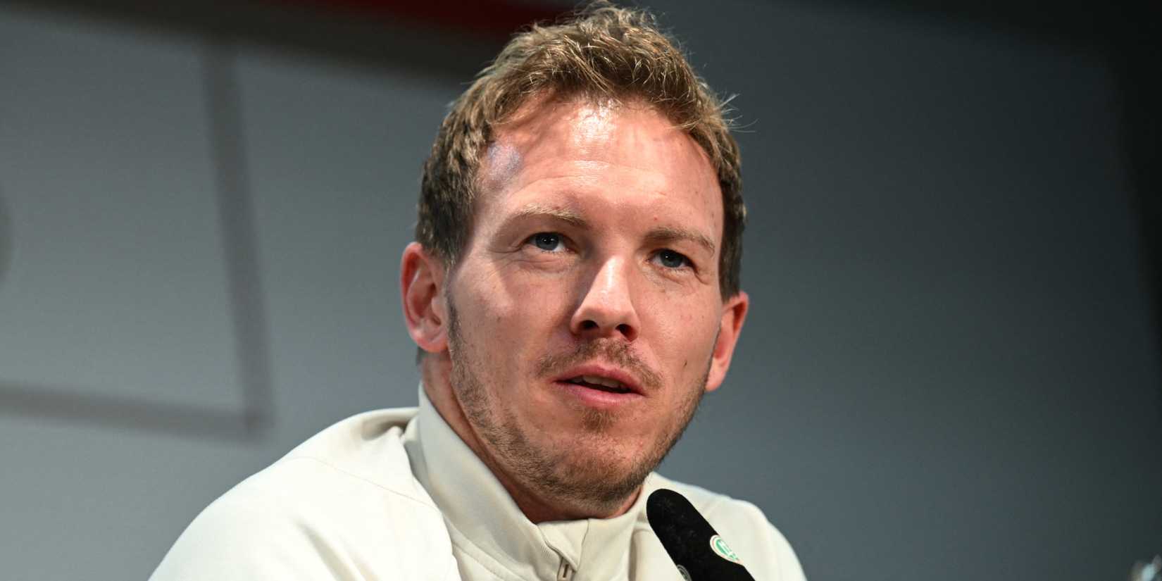 Germany head coach Julian Nagelsmann during a press conference