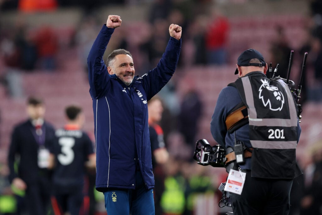 Nottingham Forest head coach Vitor Pereira.