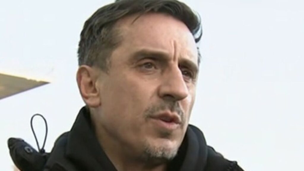 Gary Neville digs out Arsenal regular over display in nervy Newcastle victory - 'You can't'