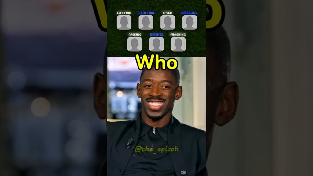 Ousmane Dembele picked his favourite players based on their skill😱🔥 #efootball2023 #efootball2024