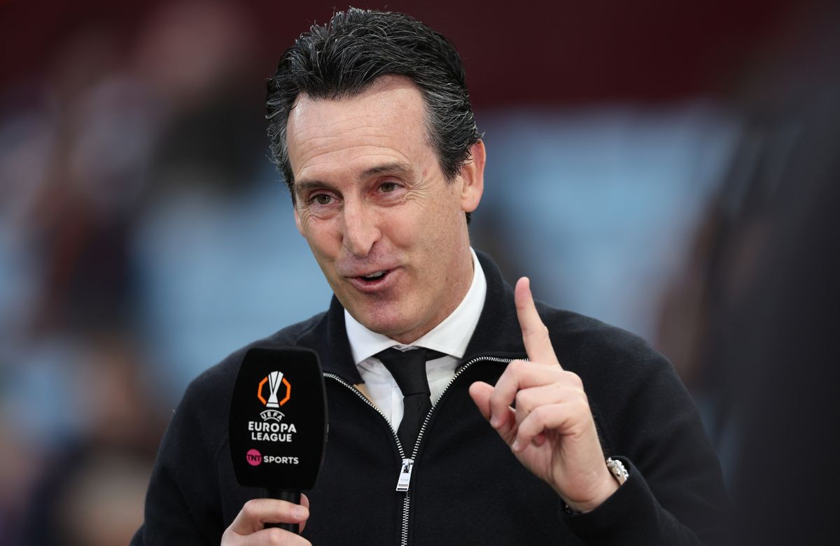 Aston Villa manager Unai Emery