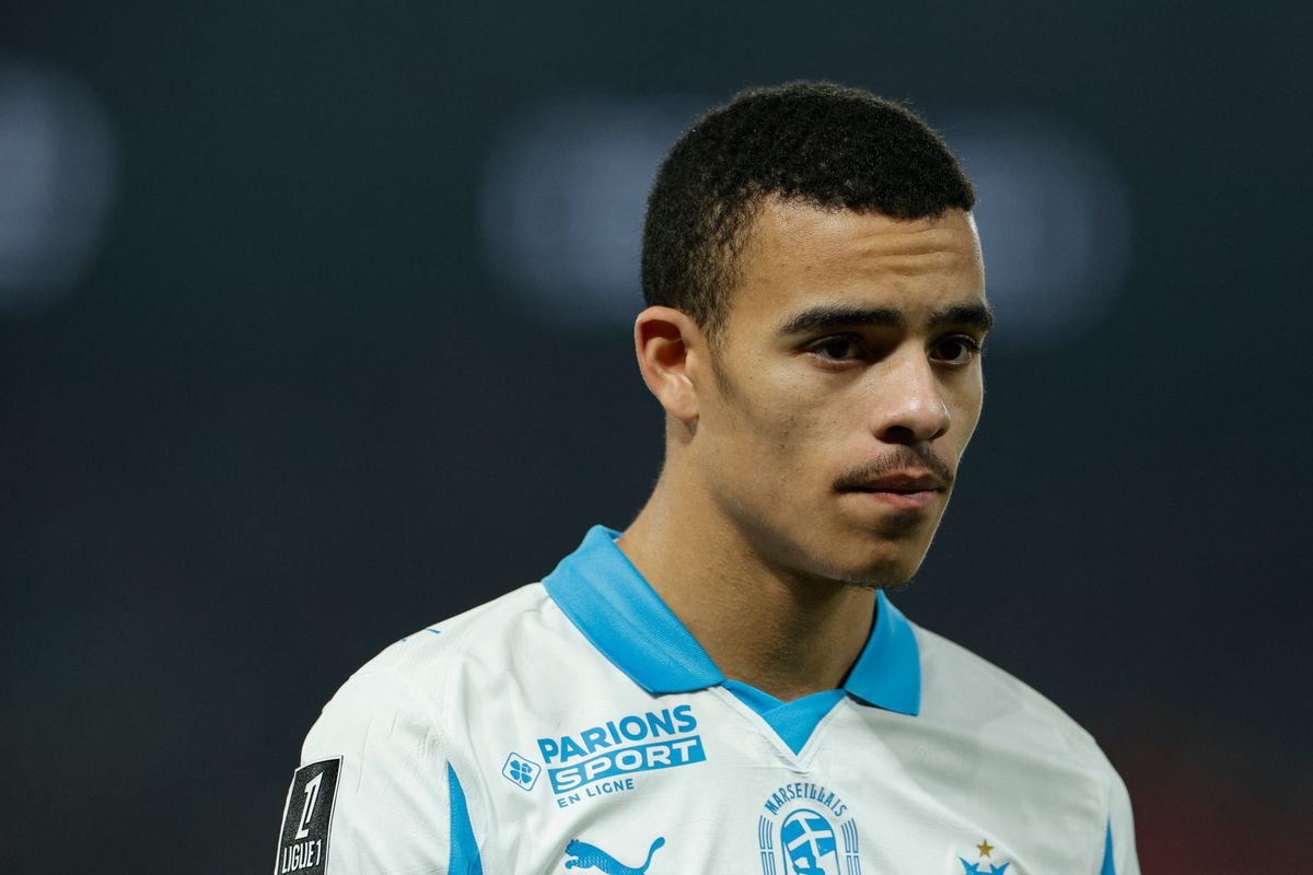 Mason Greenwood in action for Marseille