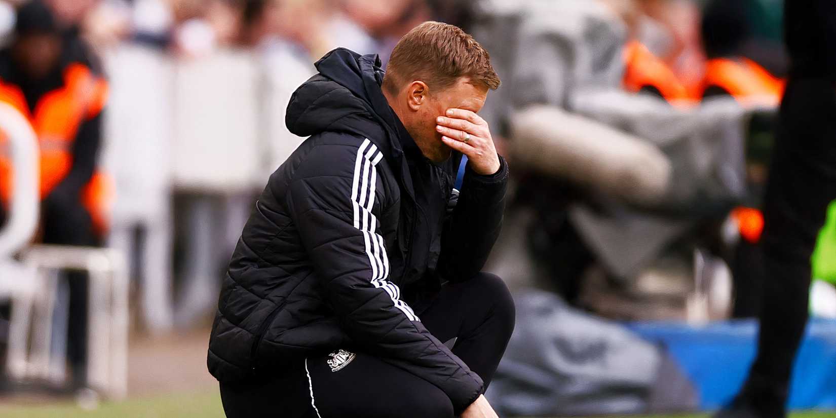 Newcastle manager Eddie Howe