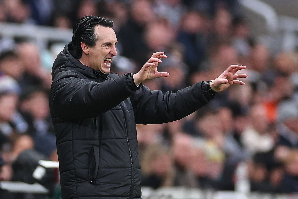 Aston Villa manager Unai Emery