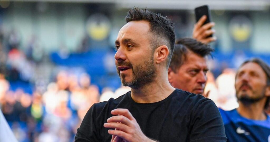 De Zerbi hopes for longer stay at Spurs than he had at Brighton