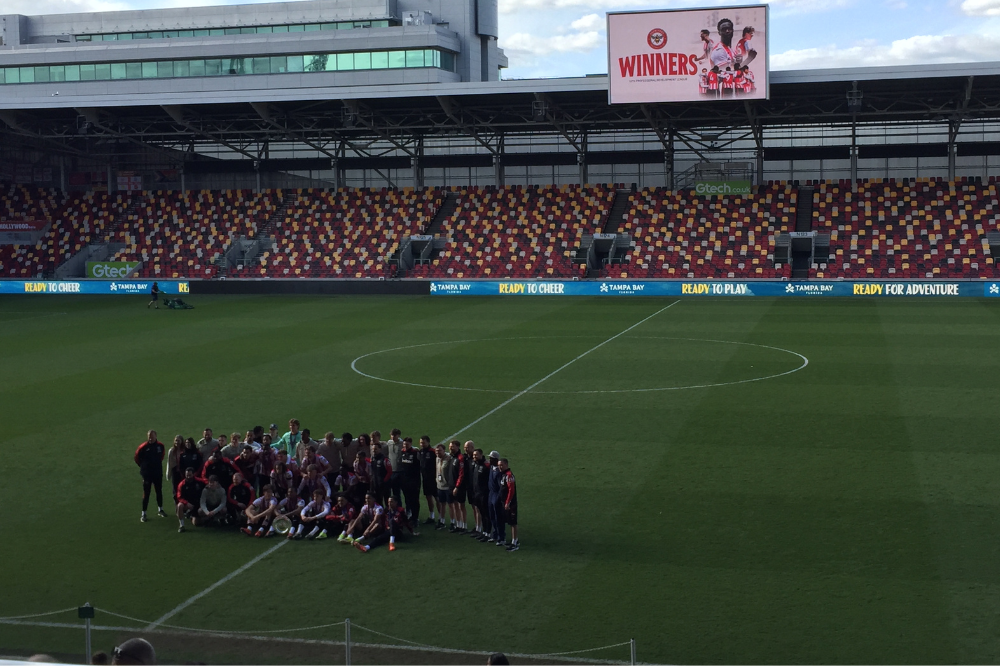 Brentford U21s win title at Gtech