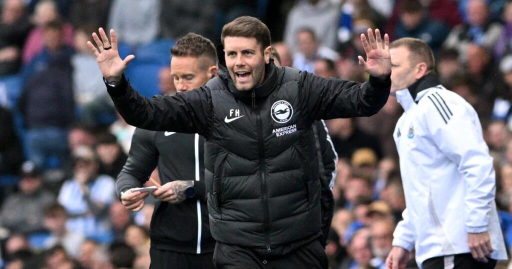 Brighton's Fabian Hurzeler ready to go up against Roberto De Zerbi