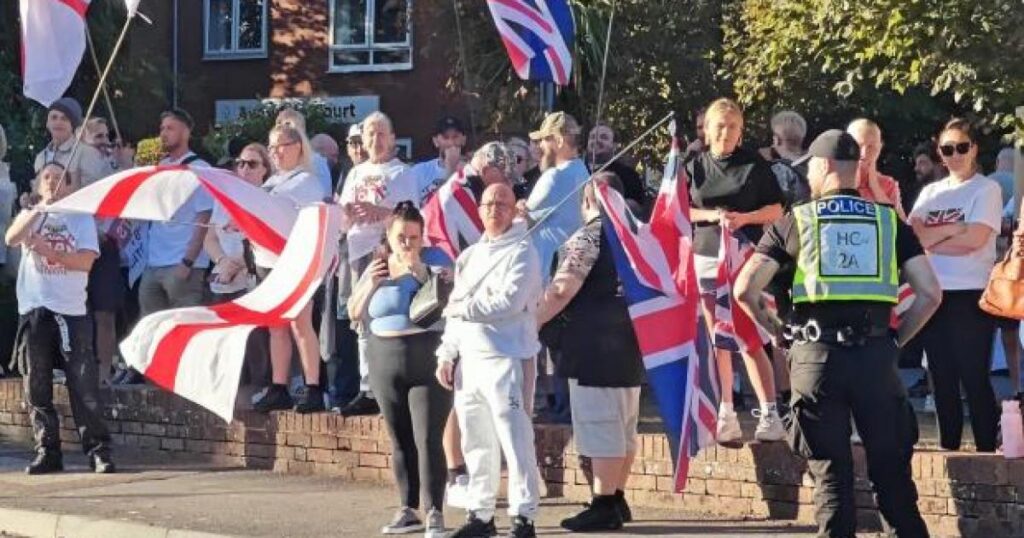 Southampton Patriots pause demonstrations in Highfeild