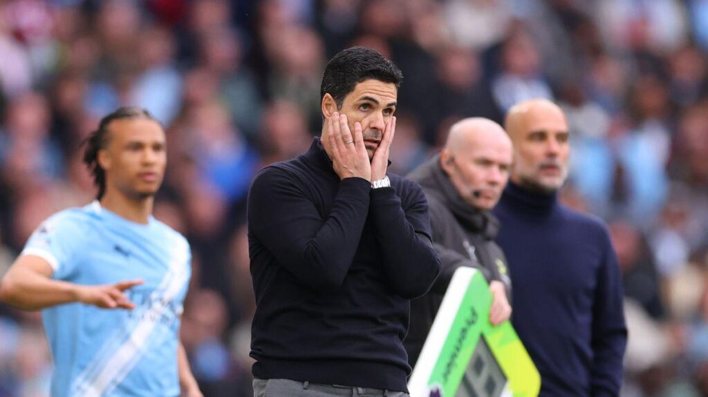 Every word Arteta said on Arsenal title blow, being 'very upset', Man City luck