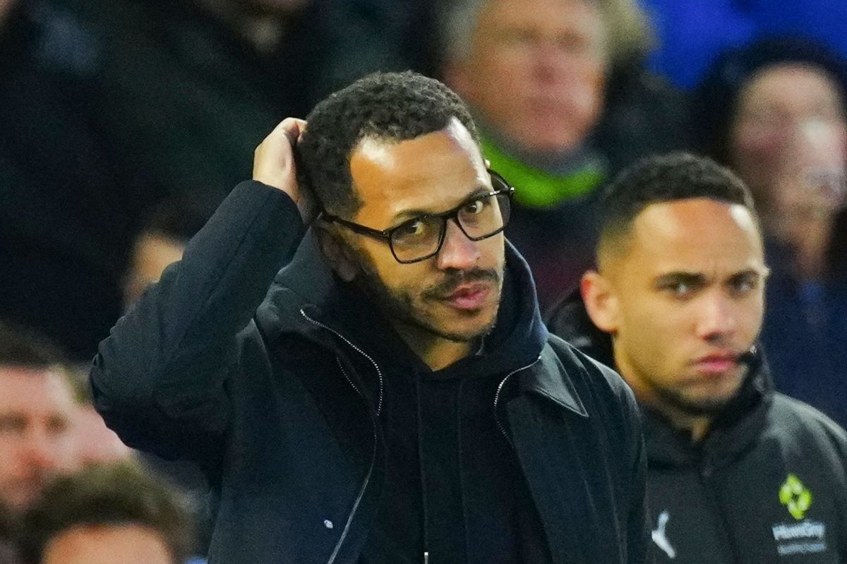 Liam Rosenior scratching his head