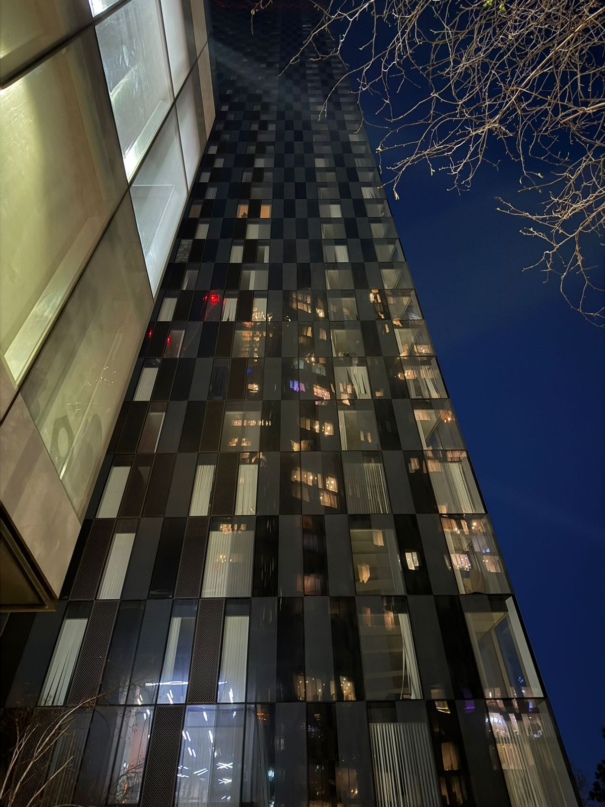 The power outage has meant some have had to leave their apartments