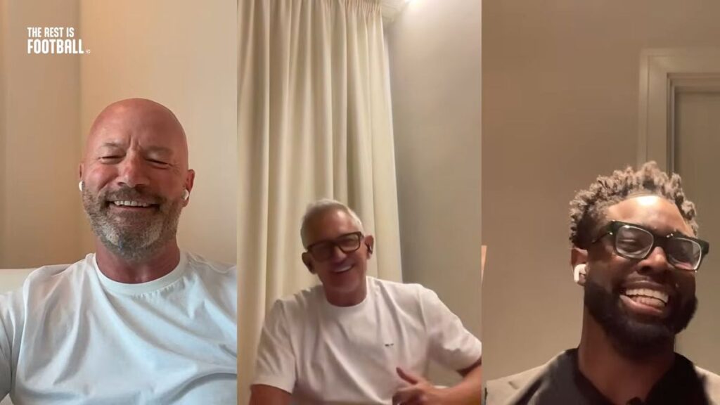 Alan Shearer's brutal Arsenal vs Newcastle remark sees Gary Lineker burst out laughing