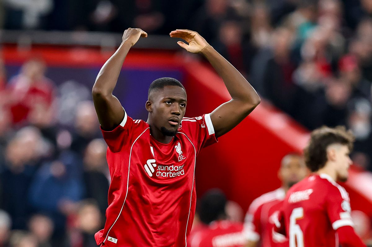Ibrahima Konate of Liverpool