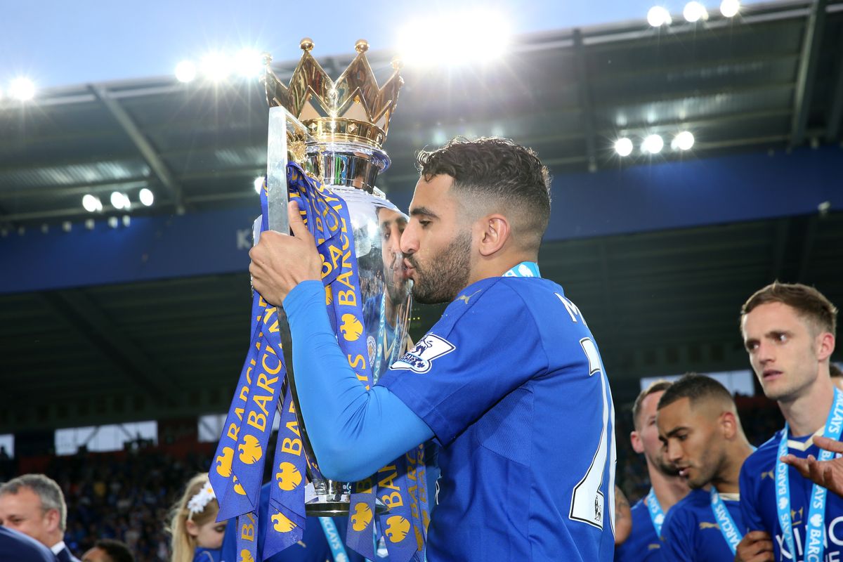 Riyad Mahrez enjoyed a successful four-year spell with the Foxes. (Photo by Plumb Images/Leicester City FC via Getty Images)