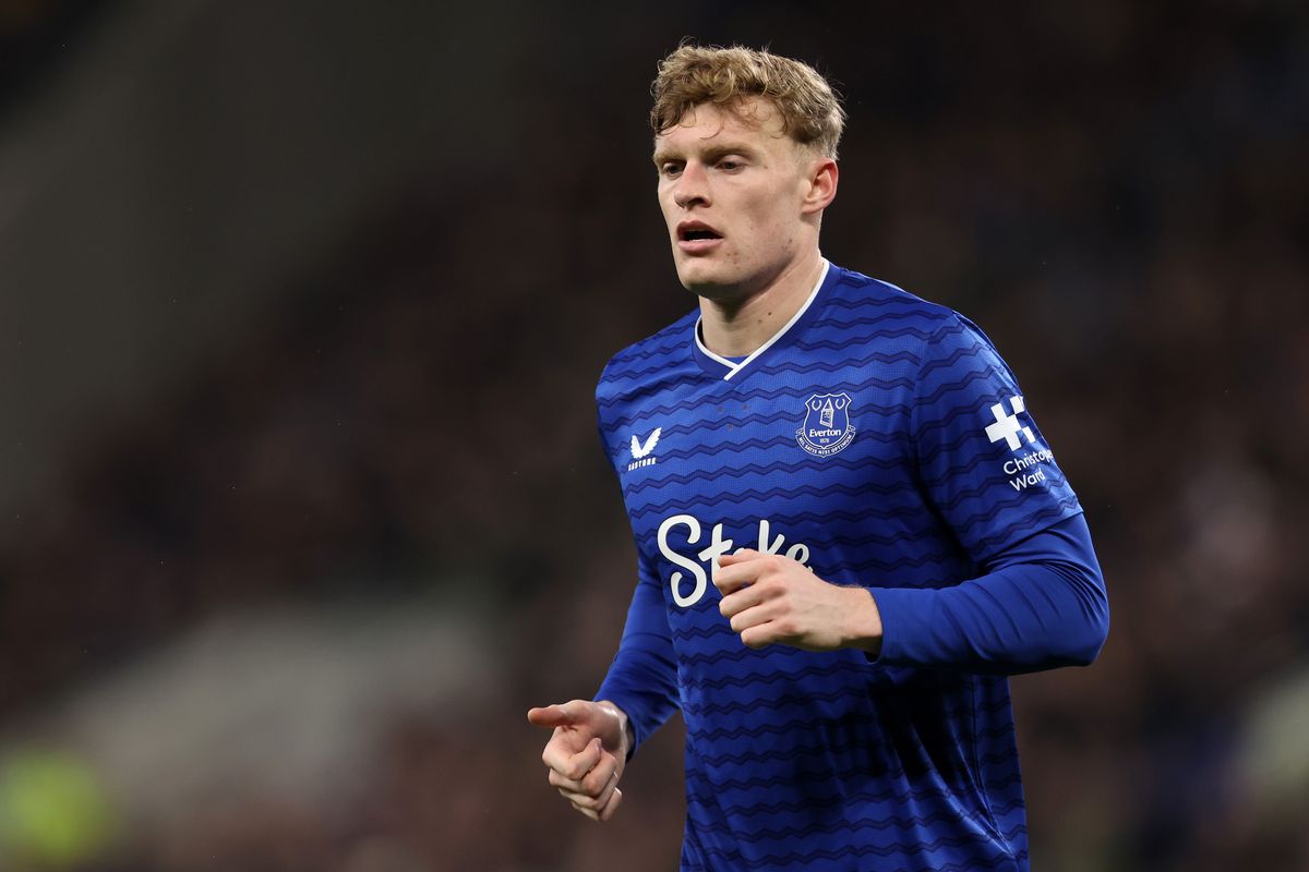 Jarrad Branthwaite of Everton