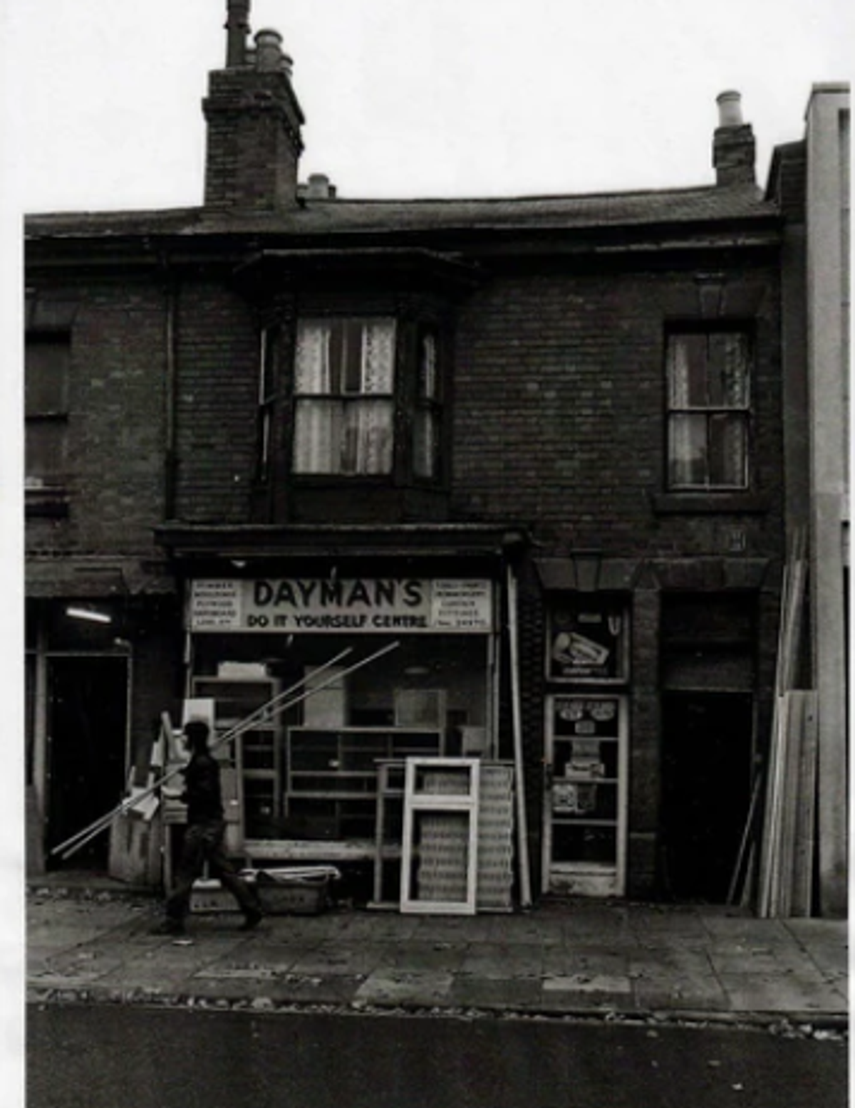 A photo of the store from yesteryear