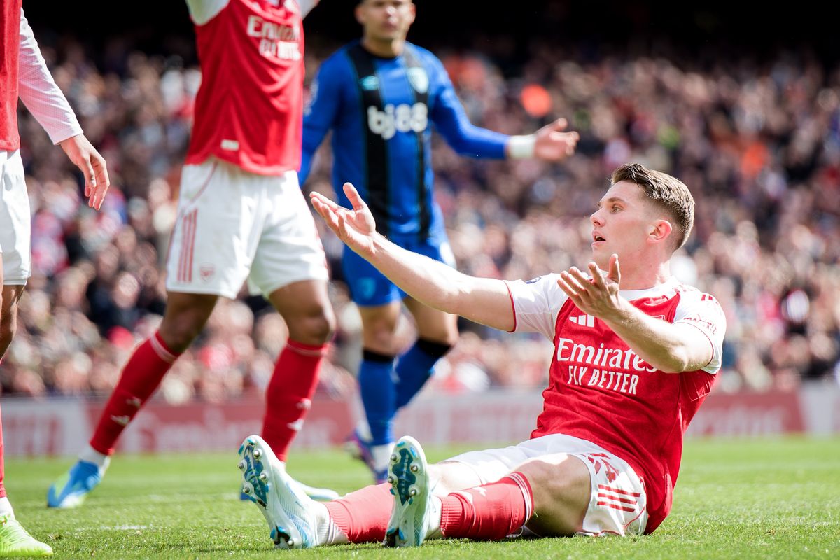 Viktor Gyokeres was frustarted as his Arsenal side lost to Bournemouth