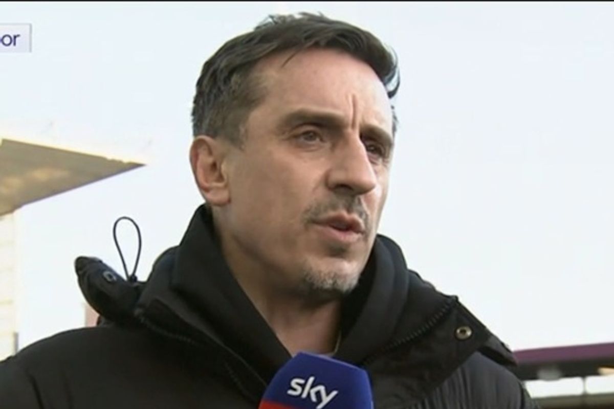 Gary Neville speaks
