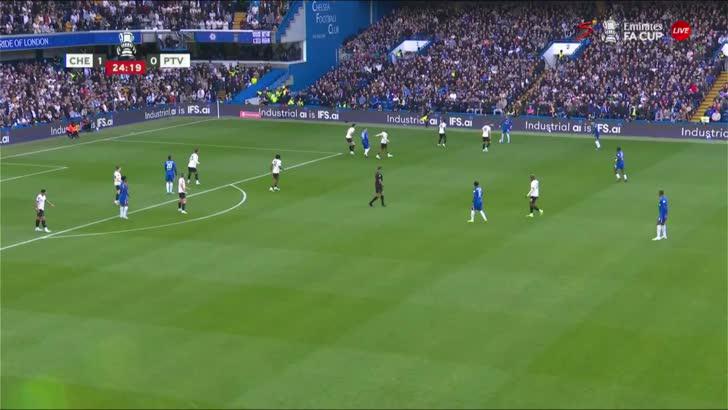 Chelsea [2] - 0 Port Vale - Joao Pedro 25'
