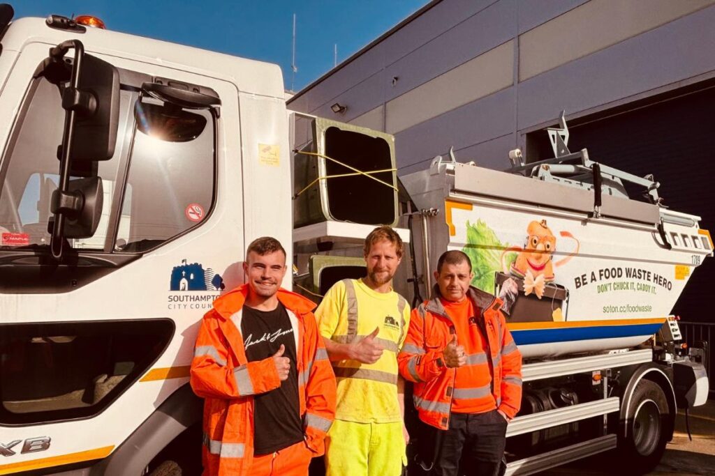 Schoolchildren have named Southampton's food waste lorries - these are the names
