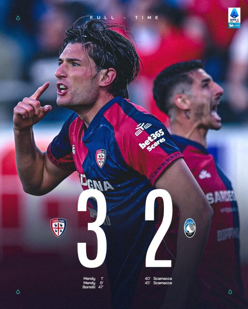 Post match-thread: Cagliari 3-2 Atalanta