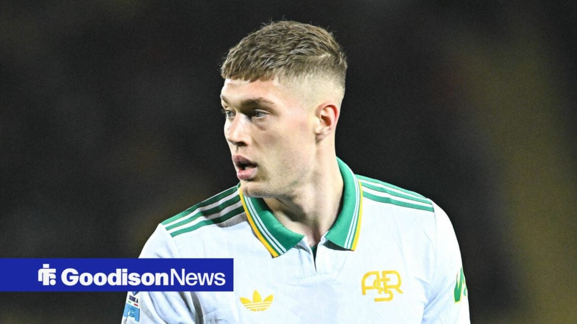 Artem Dovbyk in action for AS Roma