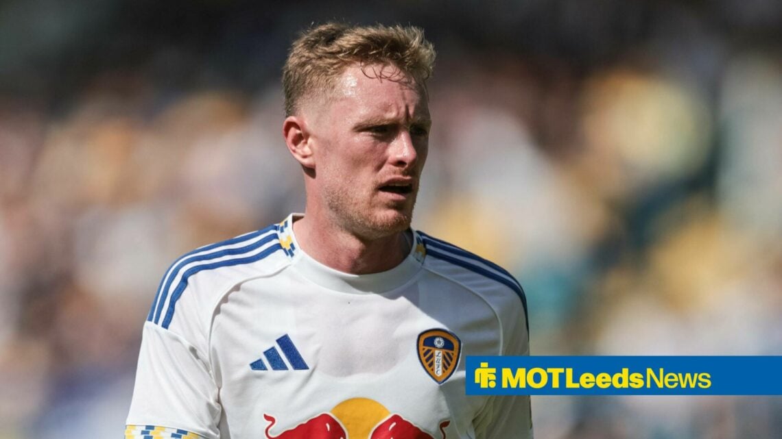 Sean Longstaff in action for Leeds.
